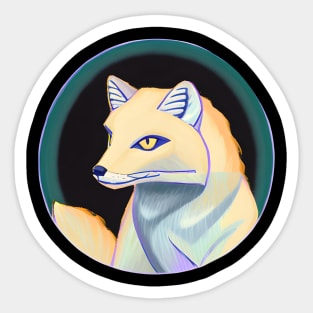 Arctic Fox Sticker